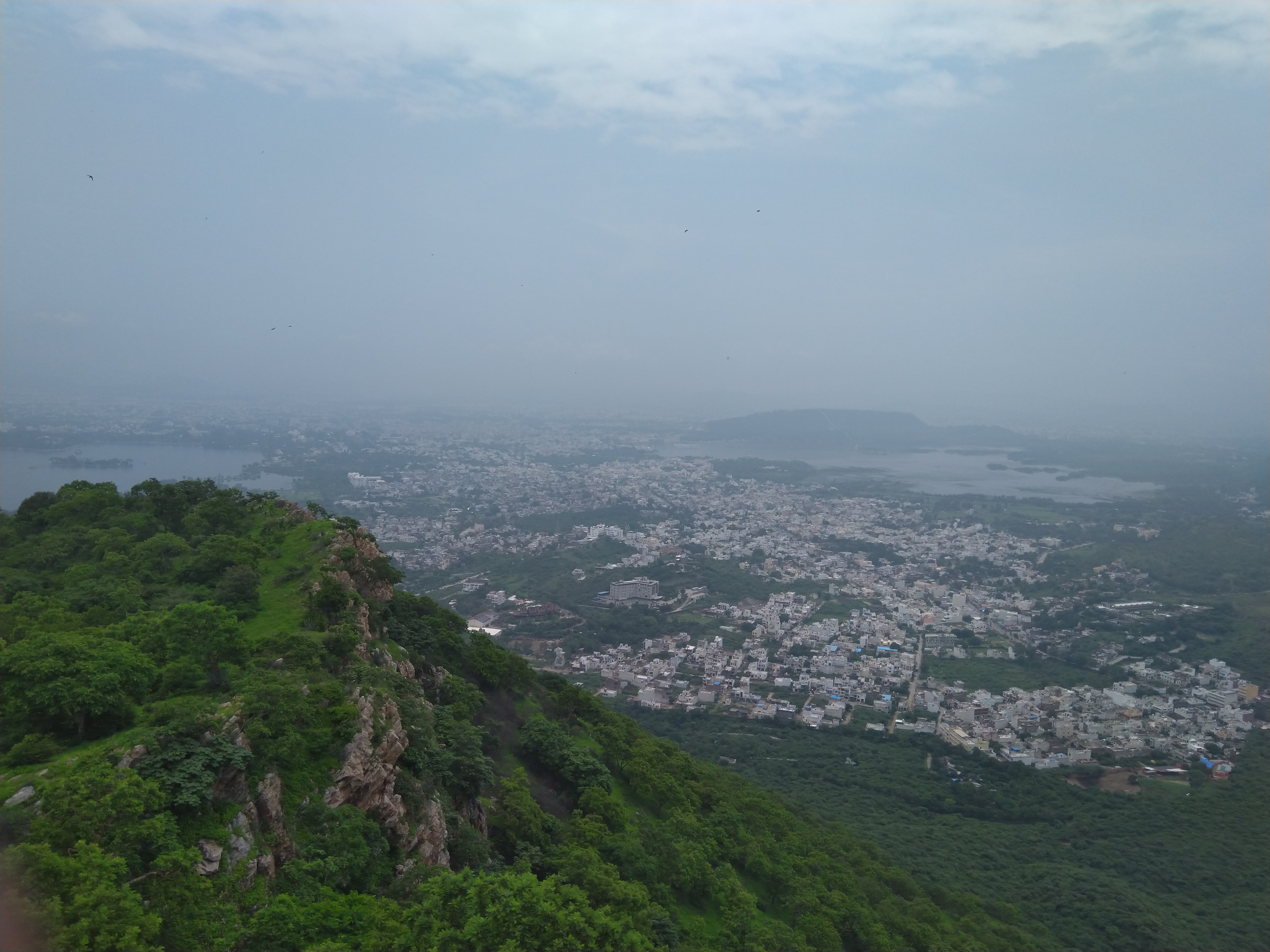 View from Sajjangarh palace, Udaipur