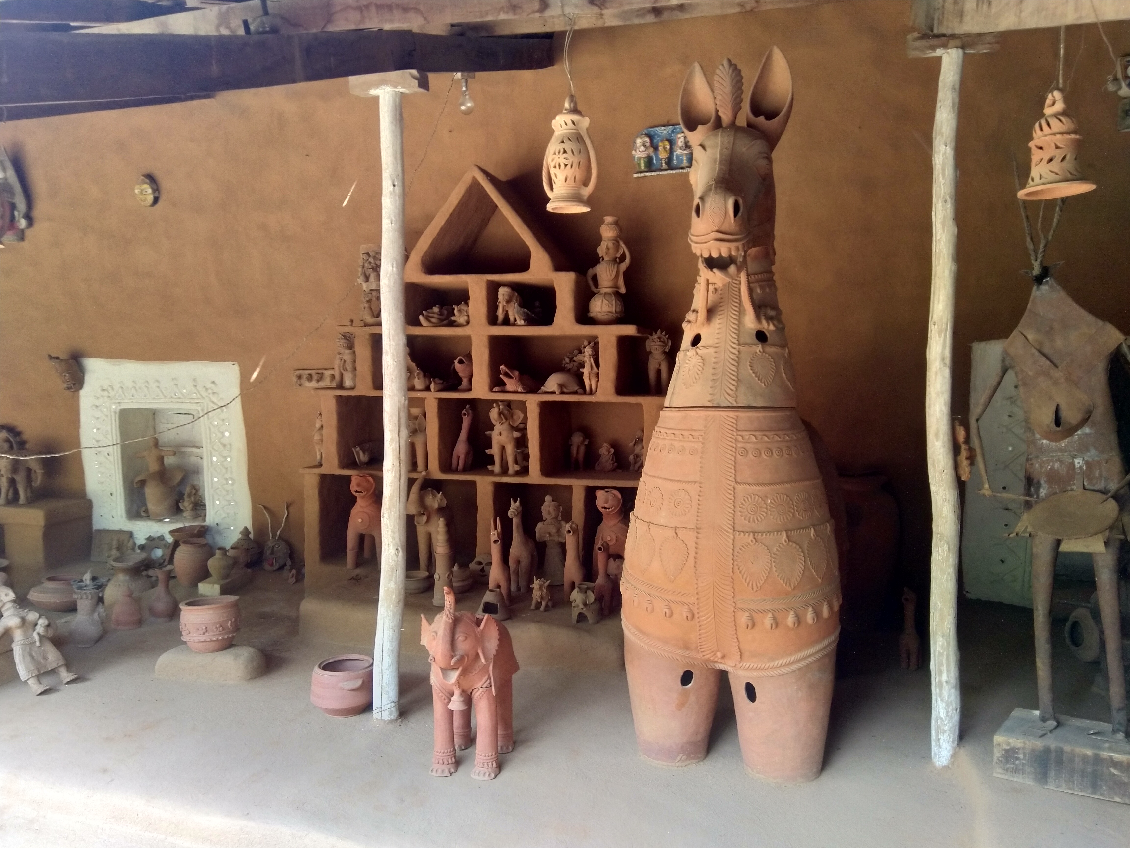 Mud pottery