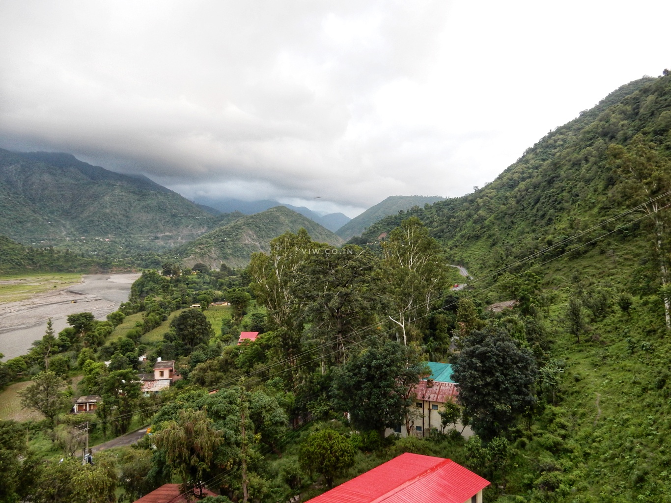 Amazing greenery view from Mata La Devi Mandir, Renuka Ji