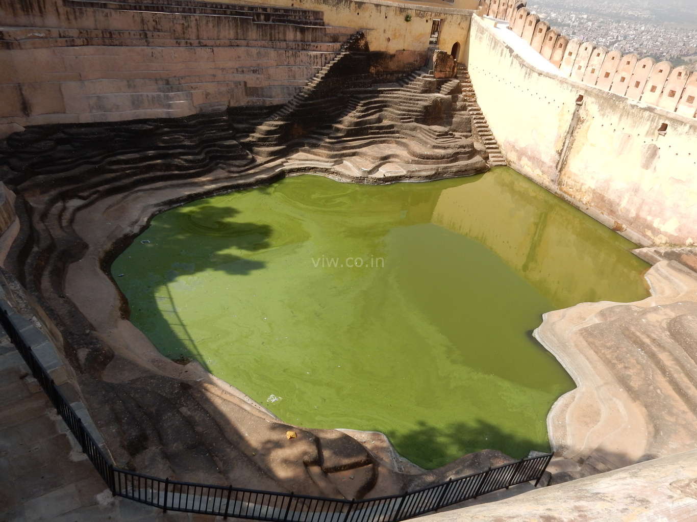 bawli or step well in nahargarh fort