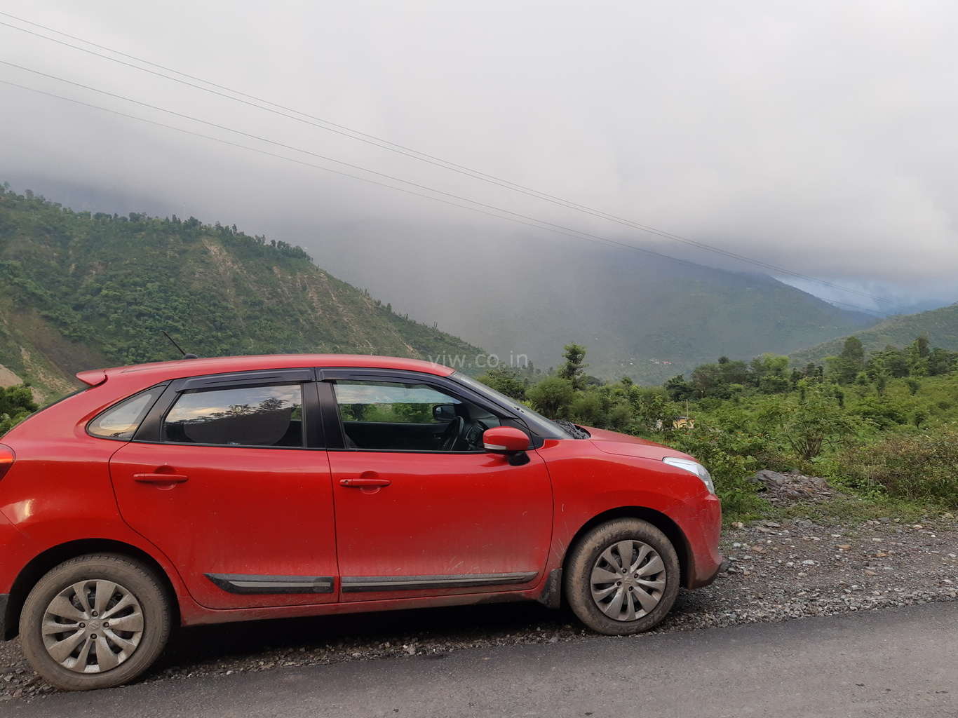 Driving Baleno in extremes weather of Himalayas