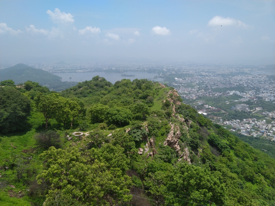 Udaipur City View from Monsoon Palace